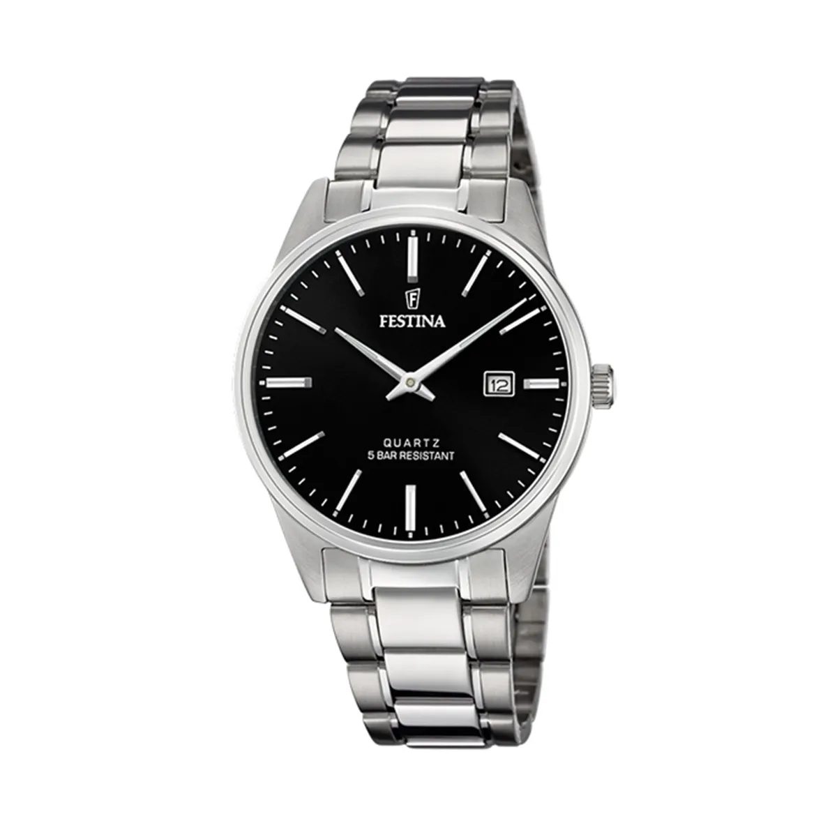 FESTINA - Reloj F20511/4 Festina Negro Hombre Acero Clasico