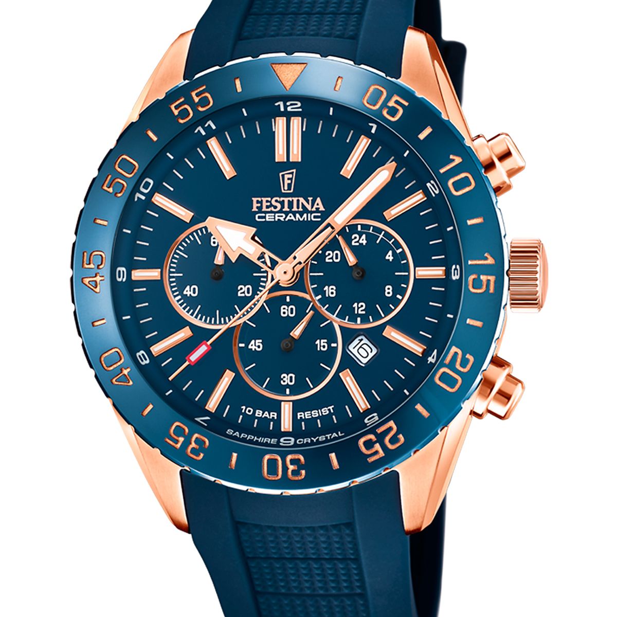 FESTINA - Reloj F20516/1 Festina Azul Hombre Ceramic