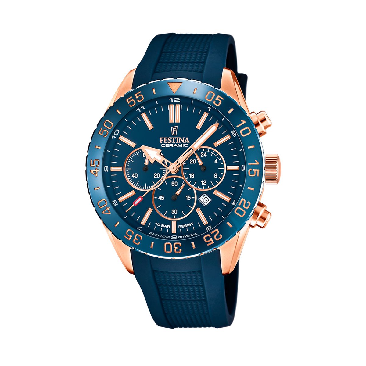 FESTINA - Reloj F20516/1 Festina Azul Hombre Ceramic