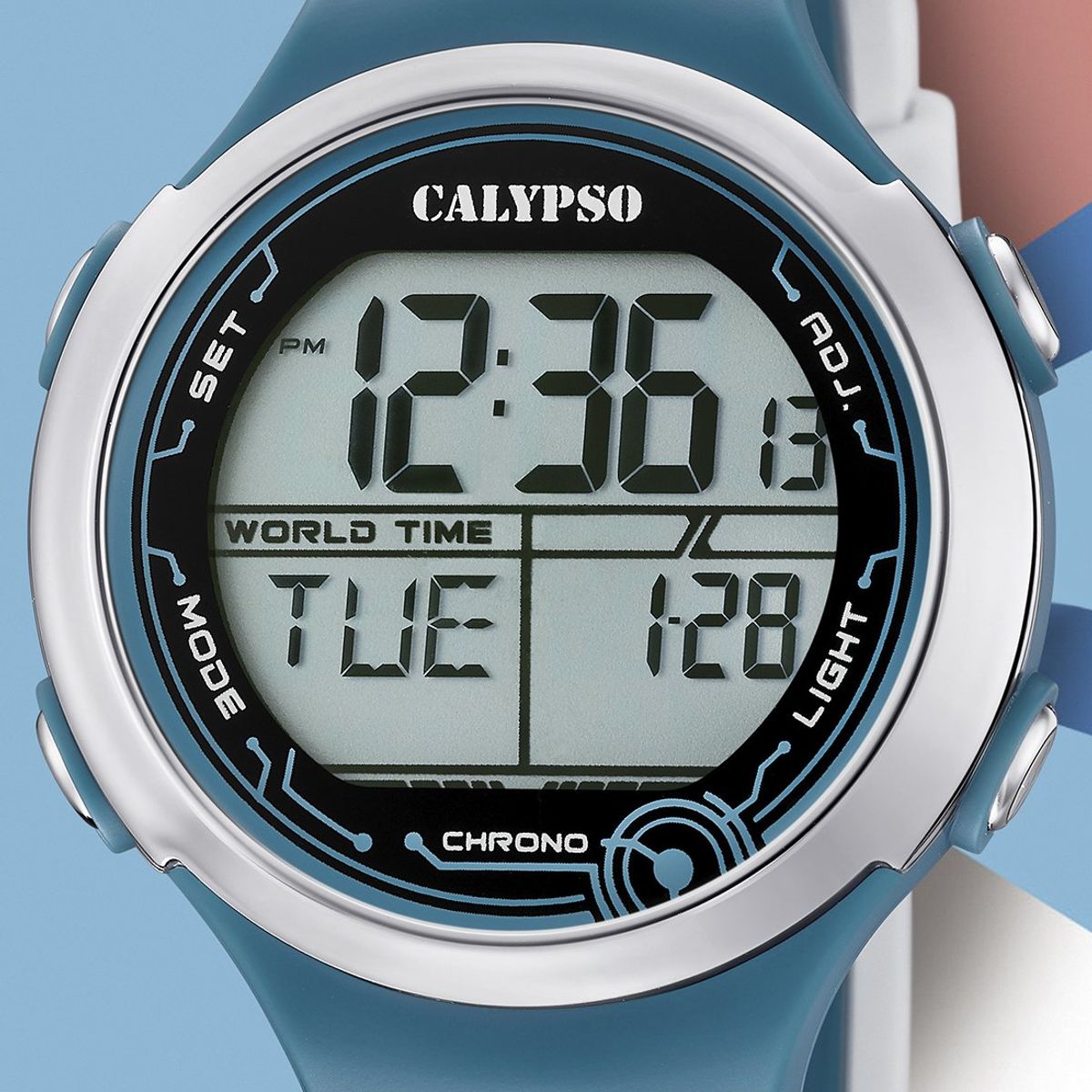 CALYPSO - Reloj K5799/1 Calypso Azul Infantil Digital Crush