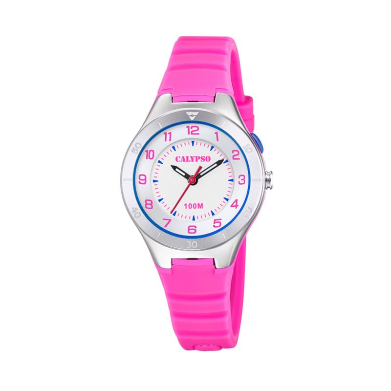 CALYPSO - Reloj K5800/2 Calypso Blanco Hombre Junior Collection