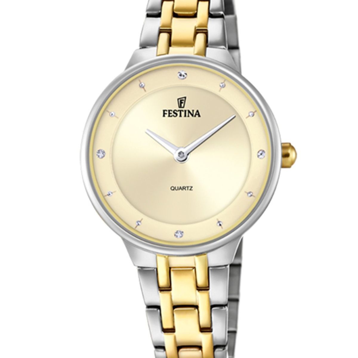 FESTINA - Reloj F20625/2 Festina Champaña Mujer Mademoiselle