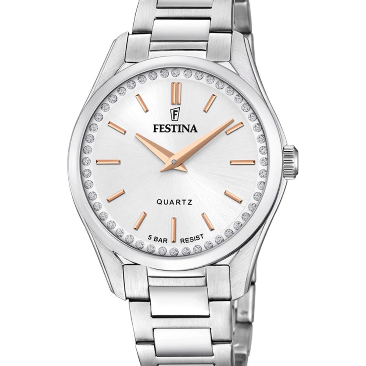 FESTINA - Reloj F20583/1 Festina Plateado Mujer Mademoiselle