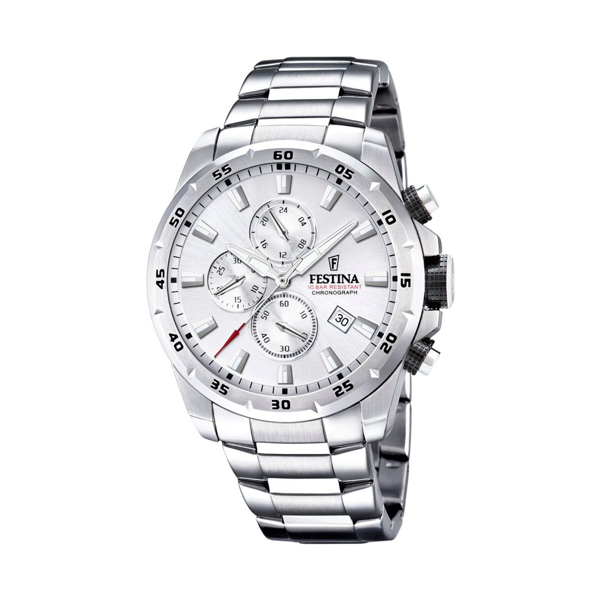 FESTINA - Reloj F20463/1 Festina Plateado Hombre Chrono Sport