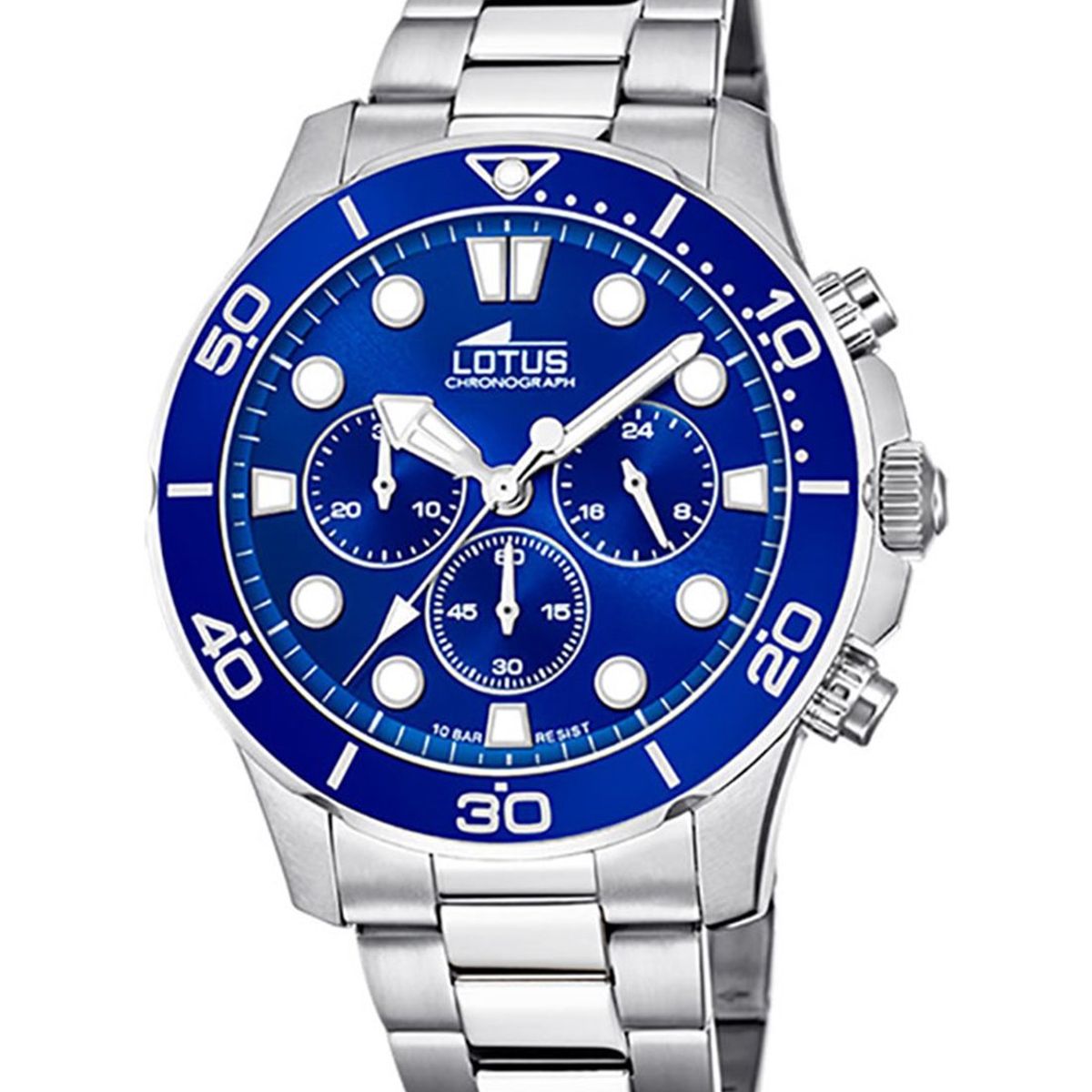 LOTUS - Reloj 18756/1 Lotus Azul Hombre Crono Deportivo