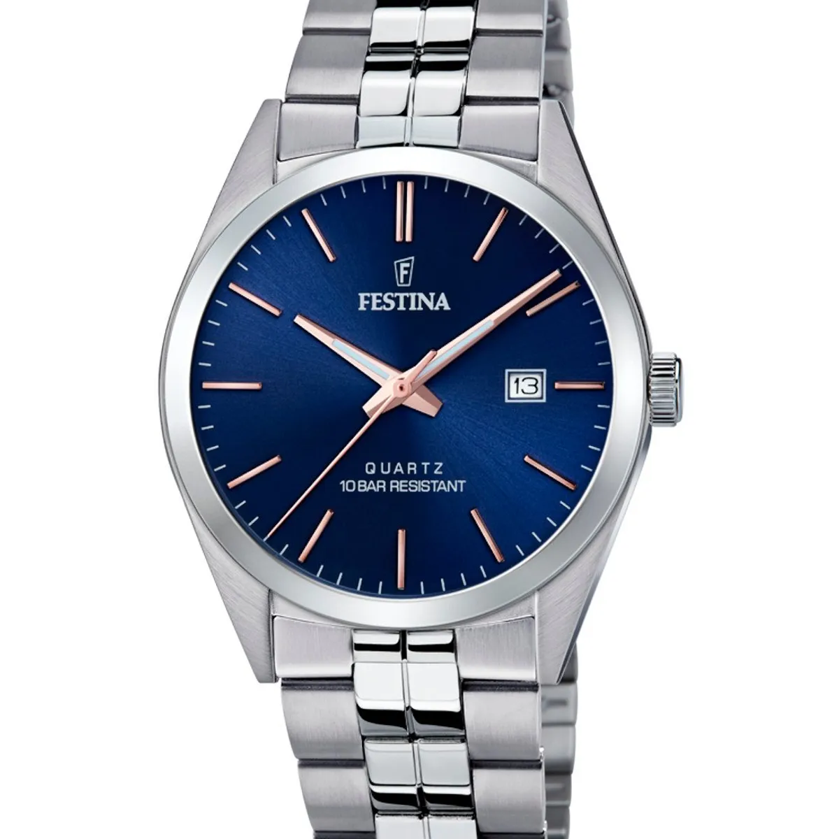 FESTINA - Reloj F20437/B Festina Azul Hombre Acero Clásico