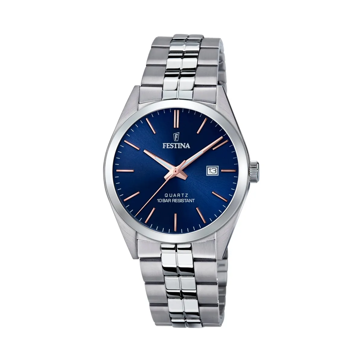 FESTINA - Reloj F20437/B Festina Azul Hombre Acero Clásico