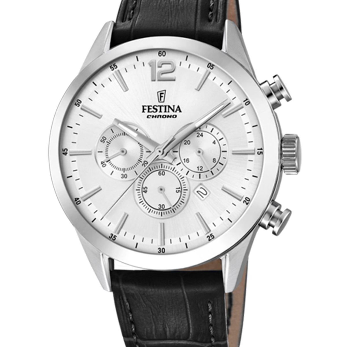 FESTINA - Reloj F20542/1 Festina Plateado Hombre Timeless Chronograph
