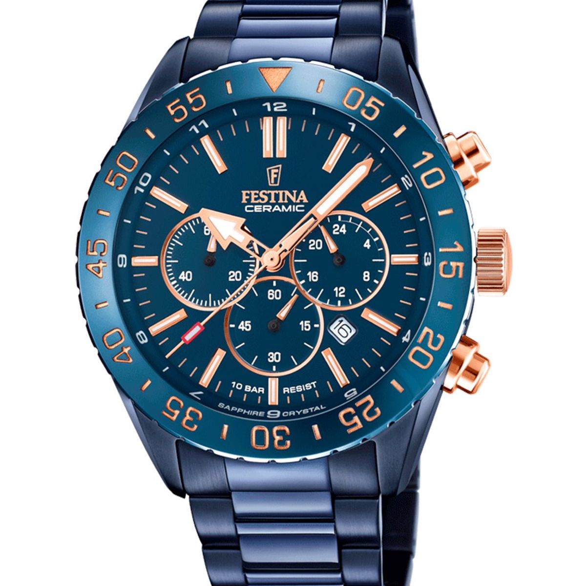 FESTINA - Reloj F20576/1 Festina Azul Hombre Ceramic