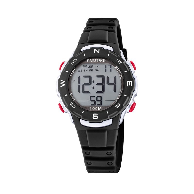 CALYPSO - Reloj K5801/6 Calypso Negro Infantil Digital Crush