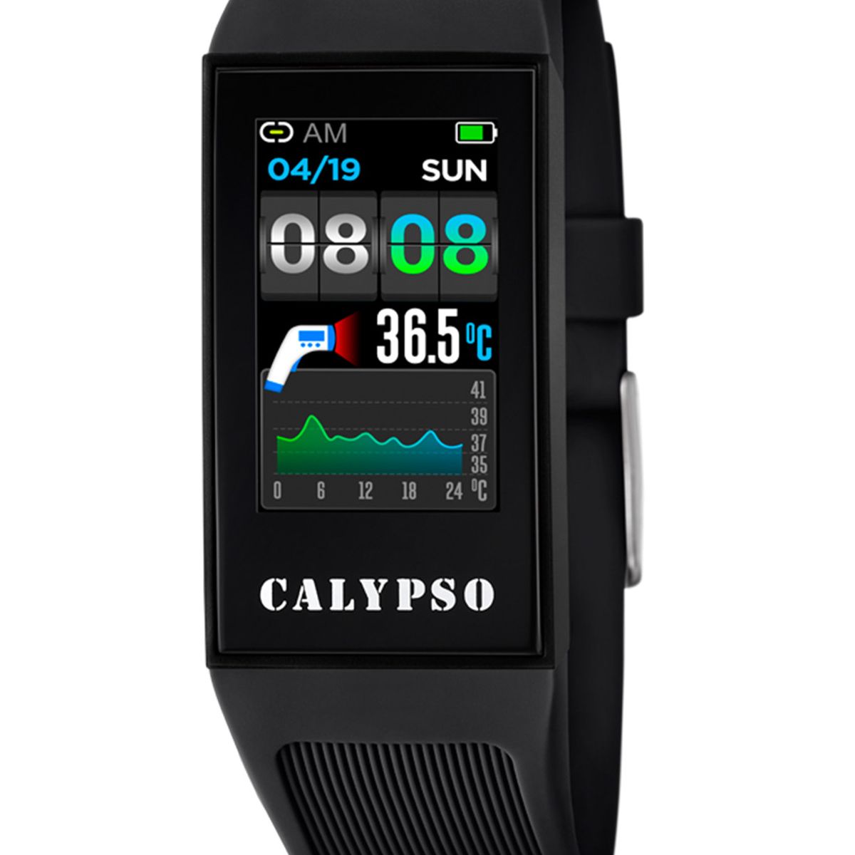 CALYPSO - Reloj K8501/4 Calypso Negro Hombre Smartwatch
