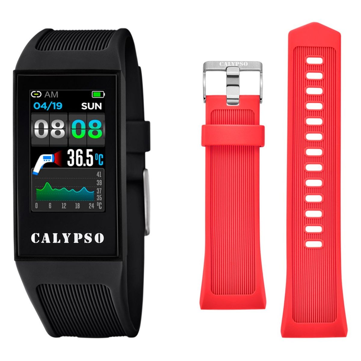 CALYPSO - Reloj K8501/4 Calypso Negro Hombre Smartwatch