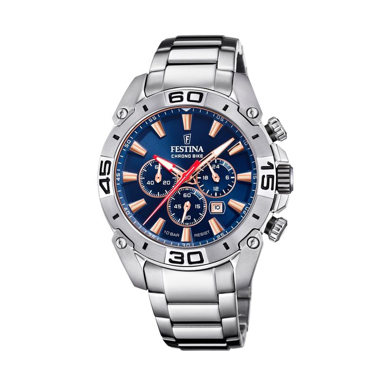 FESTINA - Reloj F20543/4 Festina Azul Oscuro Hombre Chrono Bike