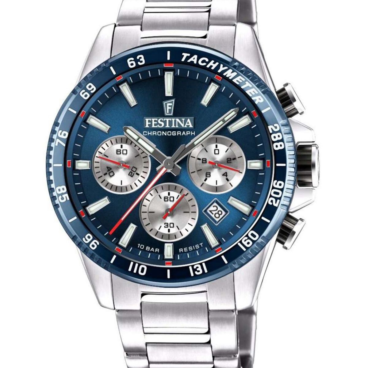 FESTINA - Reloj F20560/2 Festina Azul Oscuro Hombre Timeless Chronograph