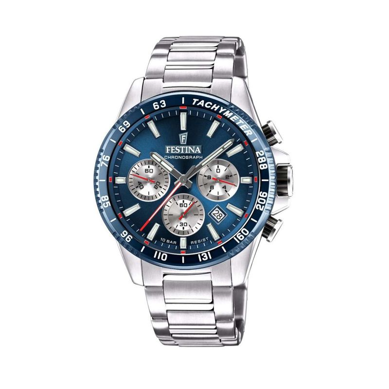 FESTINA - Reloj F20560/2 Festina Azul Oscuro Hombre Timeless Chronograph