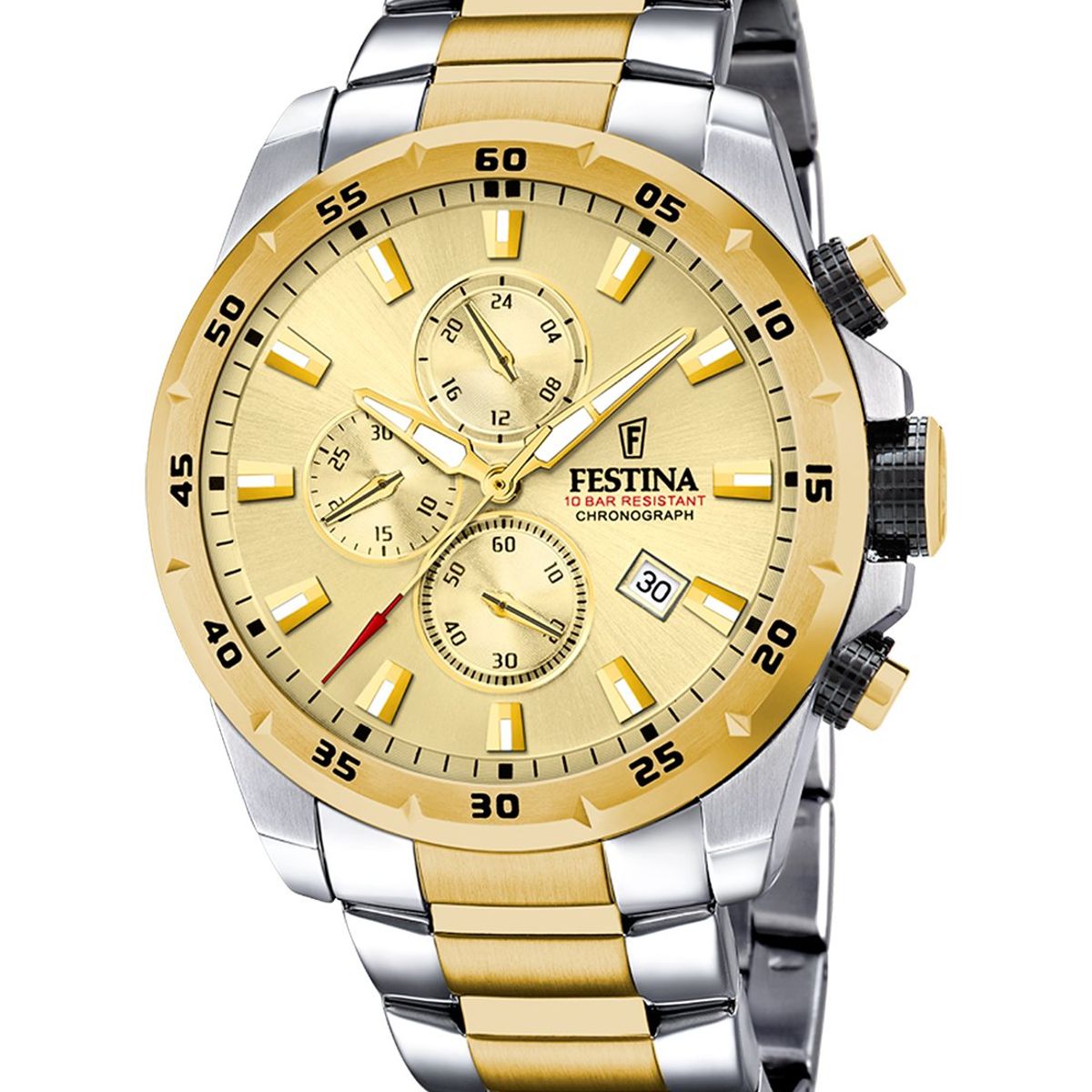 FESTINA - Reloj F20562/1 Festina Champaña Hombre Chrono Sport