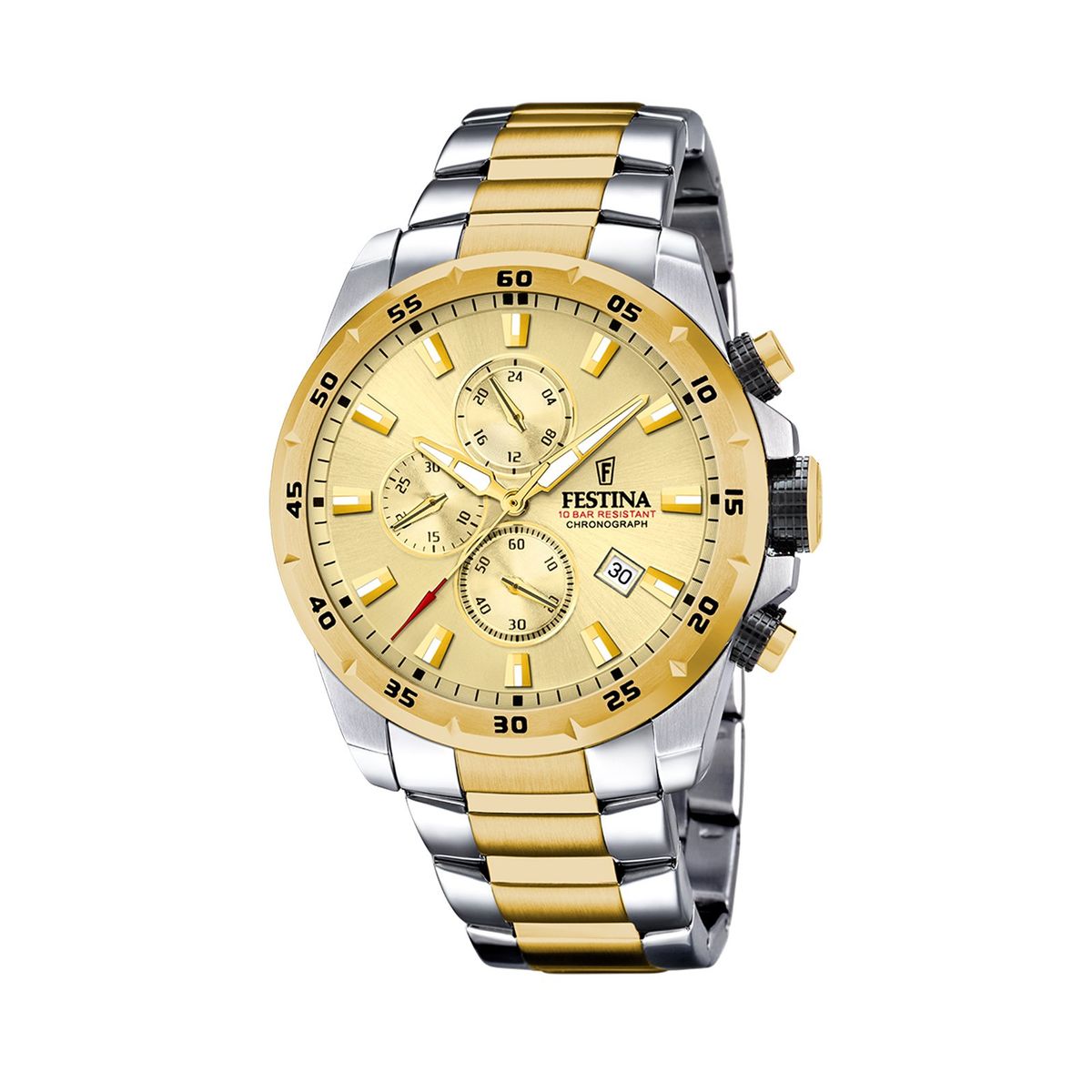 FESTINA - Reloj F20562/1 Festina Champaña Hombre Chrono Sport