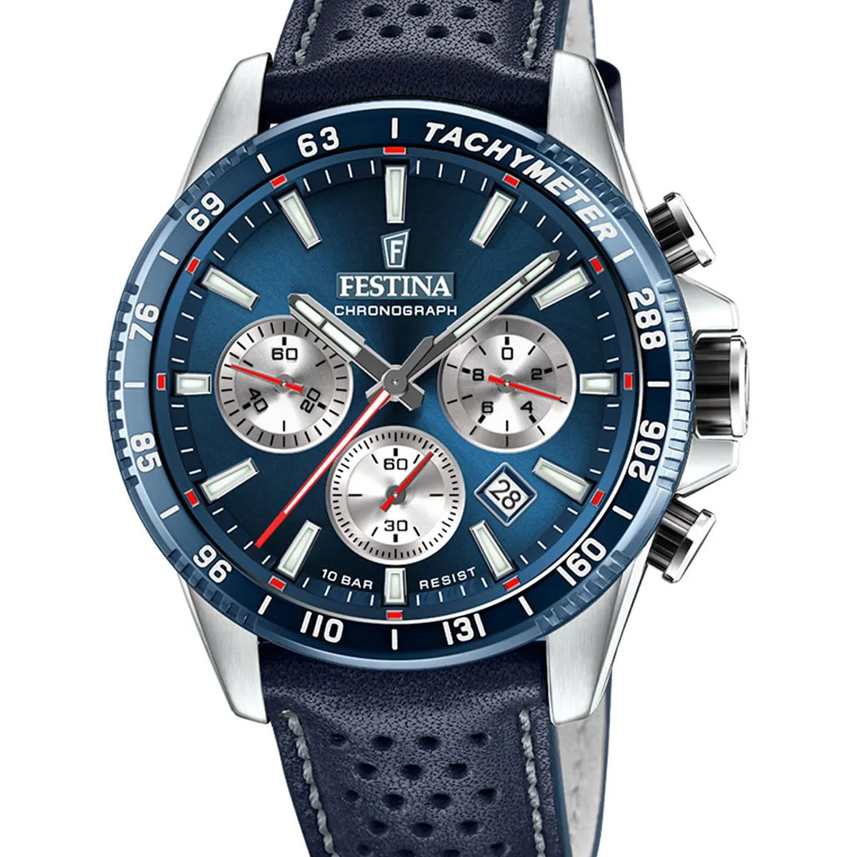 FESTINA - Reloj F20561/2 Festina Azul Oscuro Hombre Timeless Chronograph