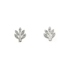 ANDREA COGGIOLA JOYAS - Aros Rama Circón Plata Fina 925