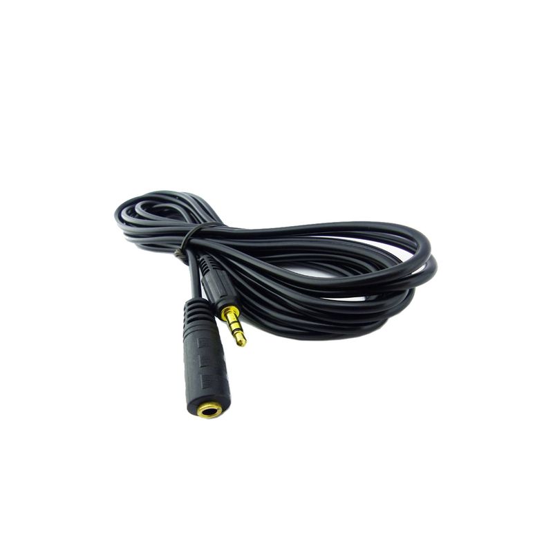 GENERICO - Cable Audio Extension 3mts Plug 3.5mm Jack 3.5mm Calidad GENERICO