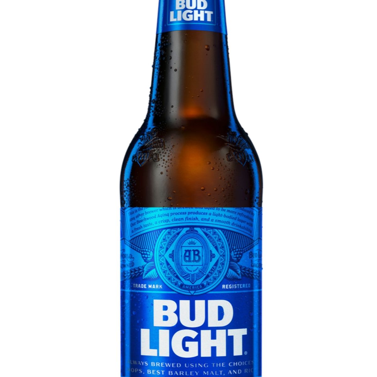 BUDWEISER - Cerveza Budlight botellin 24 Unidades 355 cc