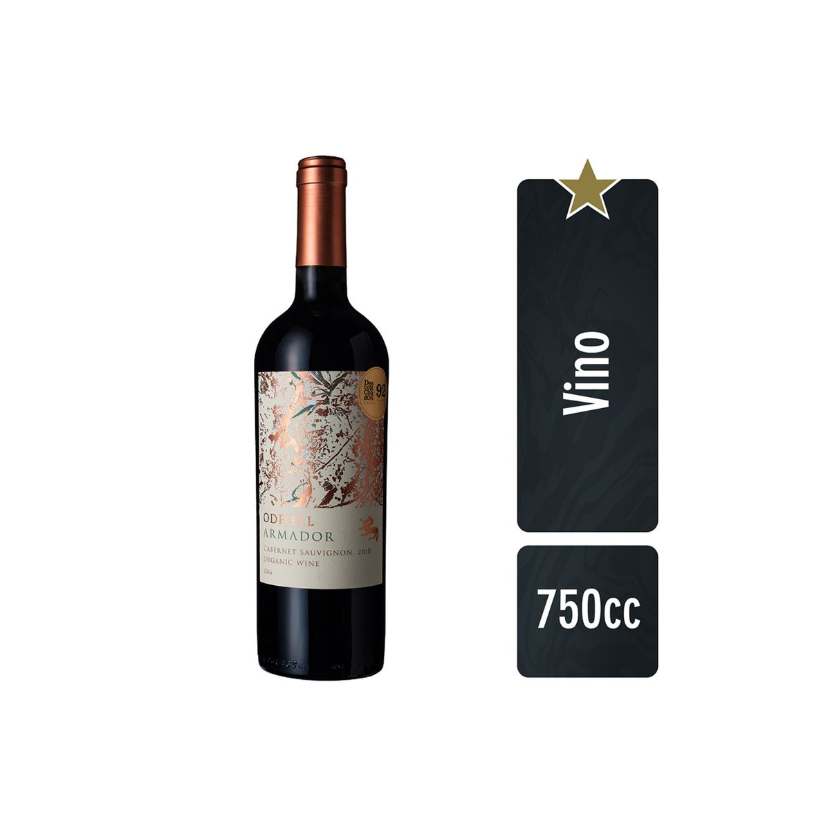 ODFJELL - Vino Armador Cabernet Sauvignon 1 Unidad 750cc ODFJELL