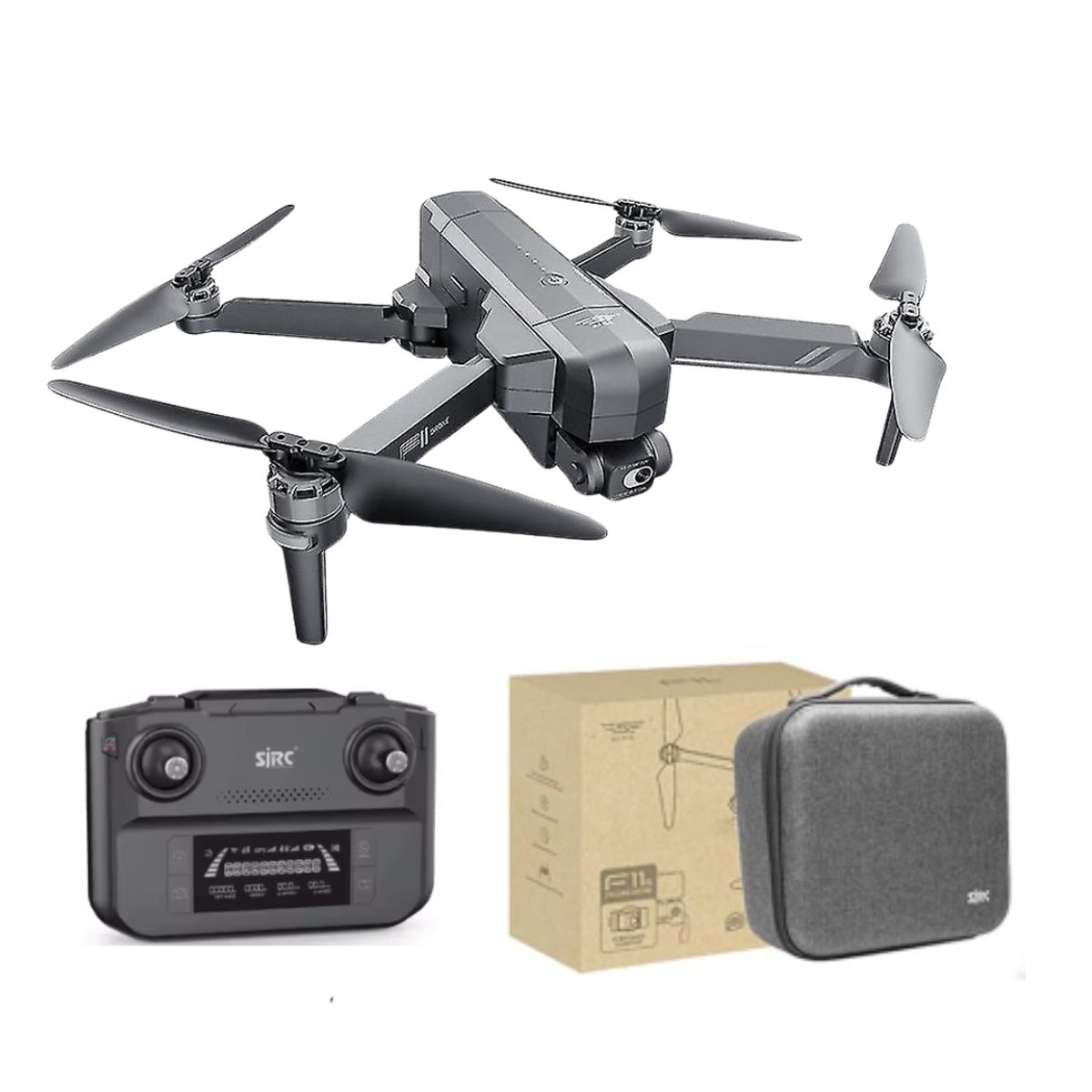 SJRC - Dron Sjrc F11 S2 Pro - 6 km alcance - 4K 30FPS