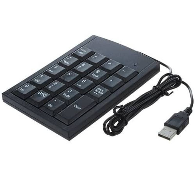 GENERICO - Teclado Numerico Compacto Usb
