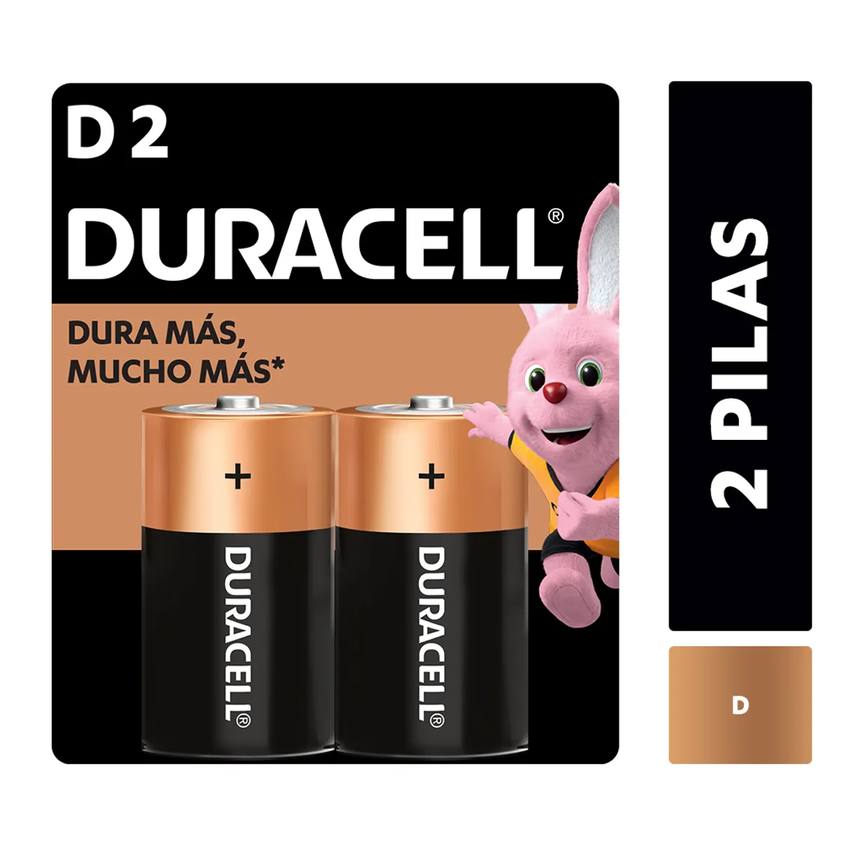 DURACELL - Pila Alcalina Duracell Blíster D X2 / Superstore