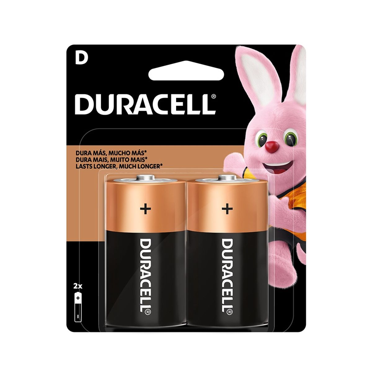 DURACELL - Pila Alcalina Duracell Blíster D X2 / Superstore