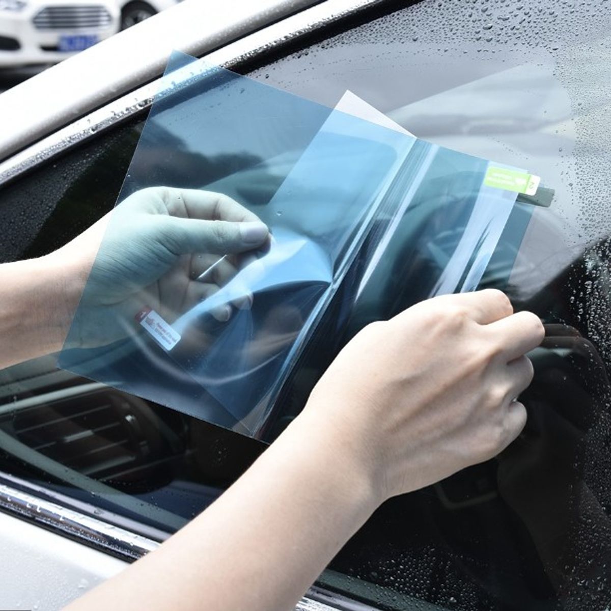 GENERICO - Lamina Anti-lluvia Para Vidrios Laterales Rainproof Film