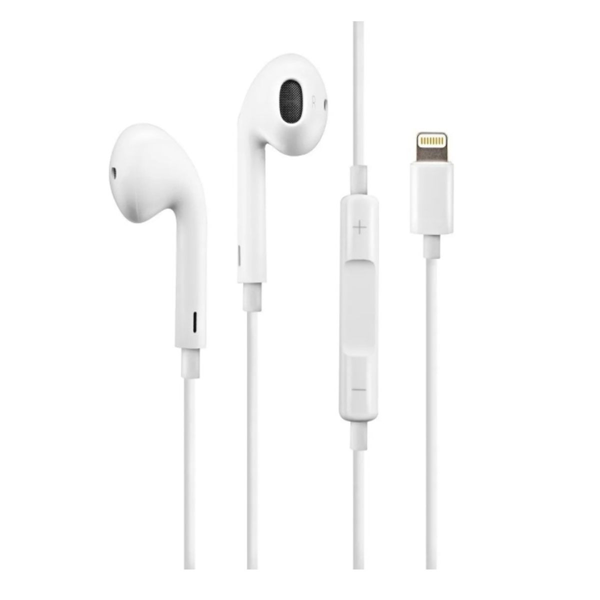 GENERICO - Audífonos Earphones Para iPhone i Ipad Conexión Lightning Manos Libres Multifunción