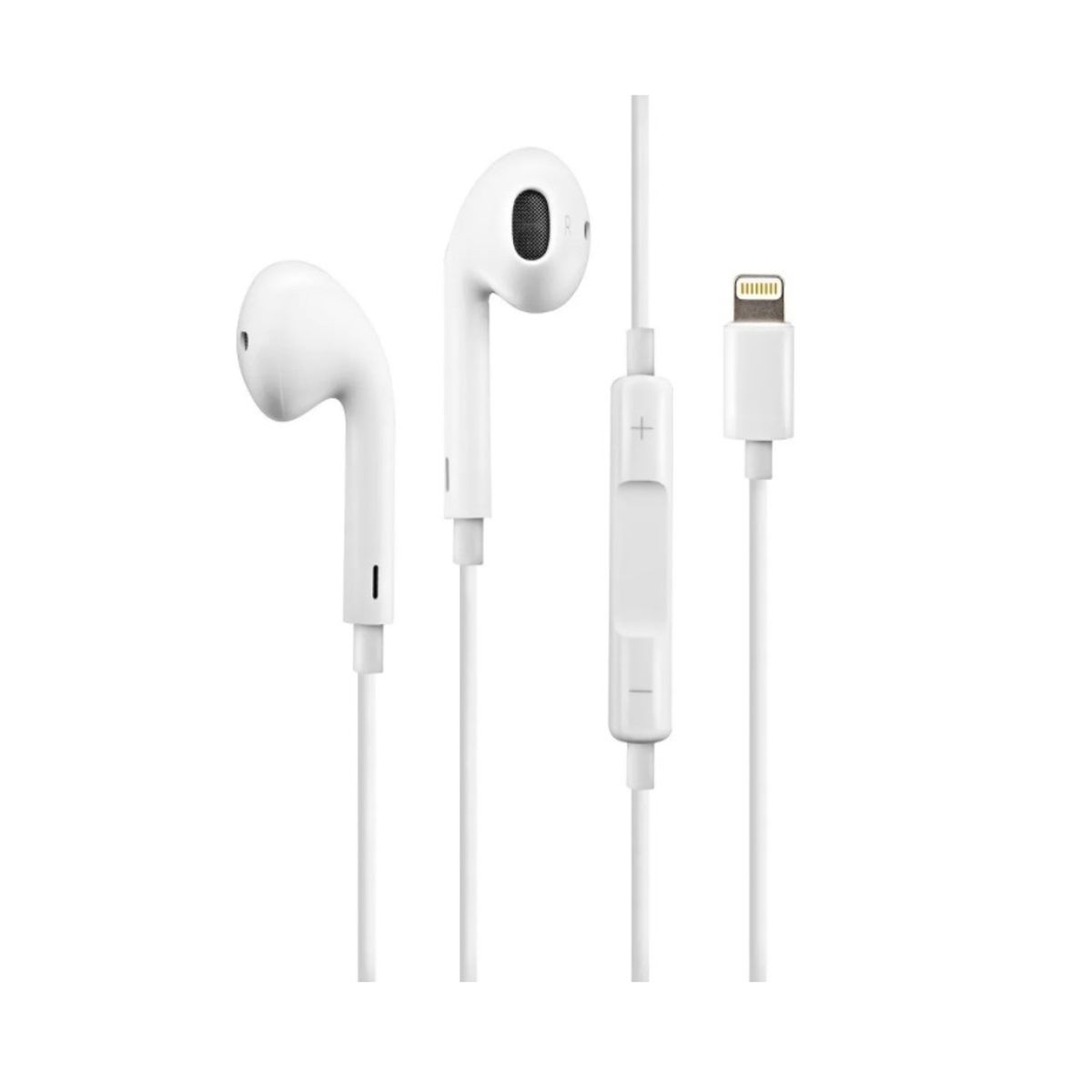 GENERICO - Audífonos Earphones Para iPhone i Ipad Conexión Lightning Manos Libres Multifunción