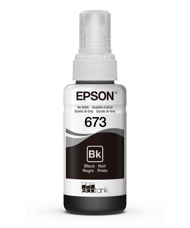 Tinta Botella Epson T673 Ecotank 70ml Negro EPSON