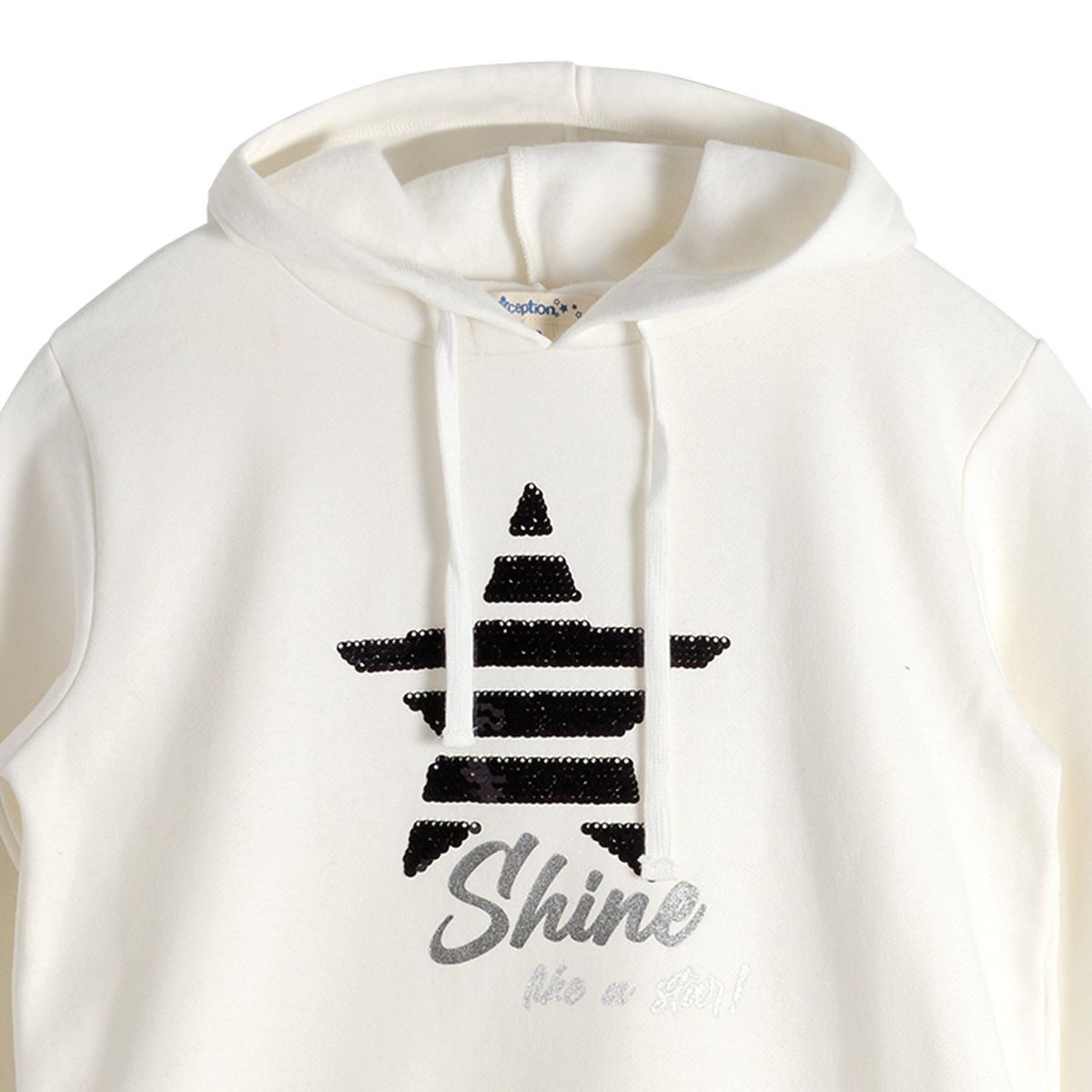 EXCEPTION - Polerón franela largo niña