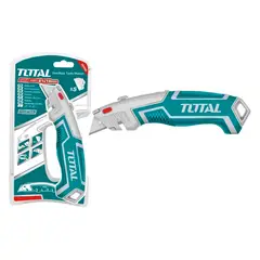 TOTAL TOOLS - Cuchillo Cartonero Retráctil
