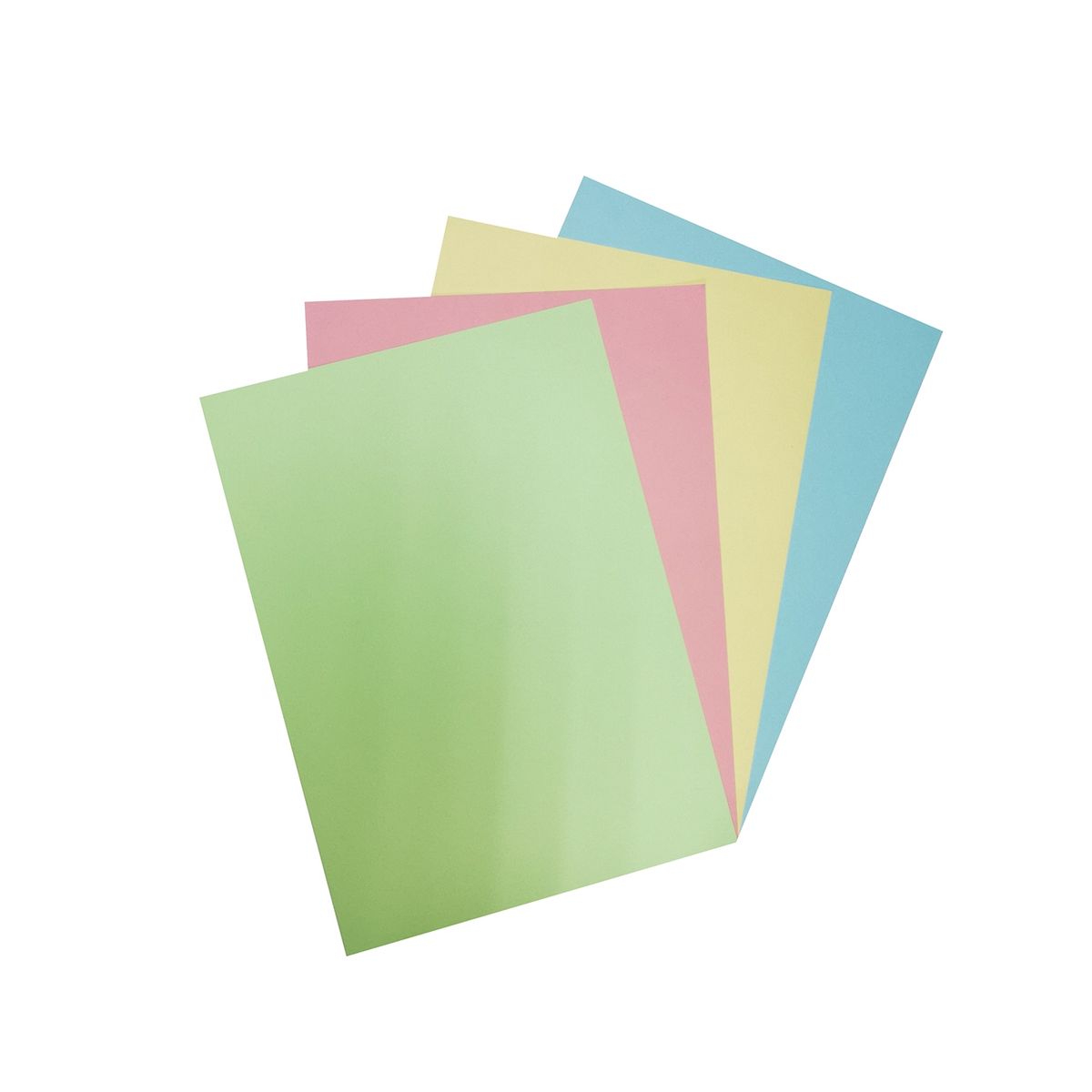 MICOLOR - Mix Cartulina 4 Colores PASTELES Imprimible A4 230g 52Hojas