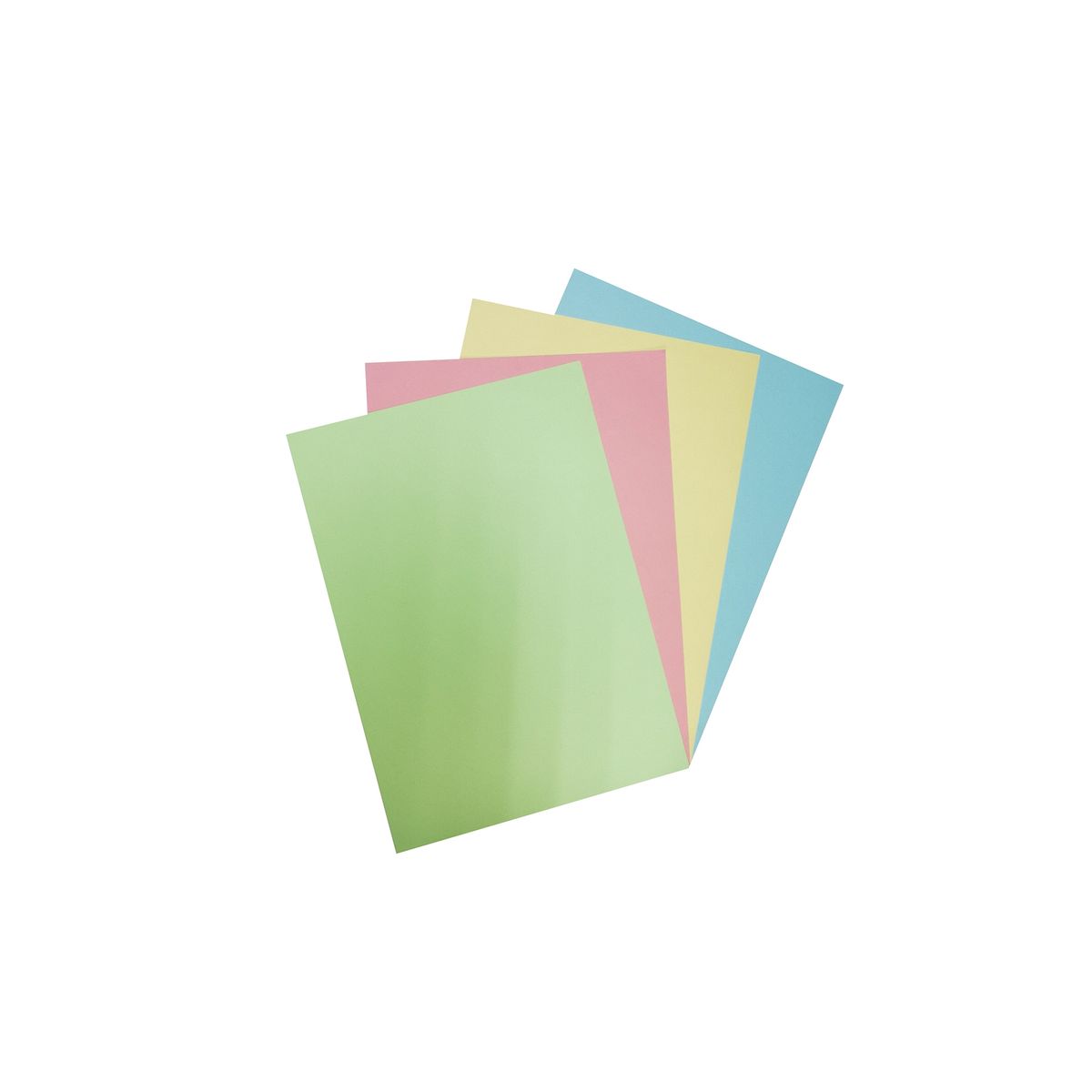 MICOLOR - Mix Cartulina 4 Colores PASTELES Imprimible A4 230g 52Hojas