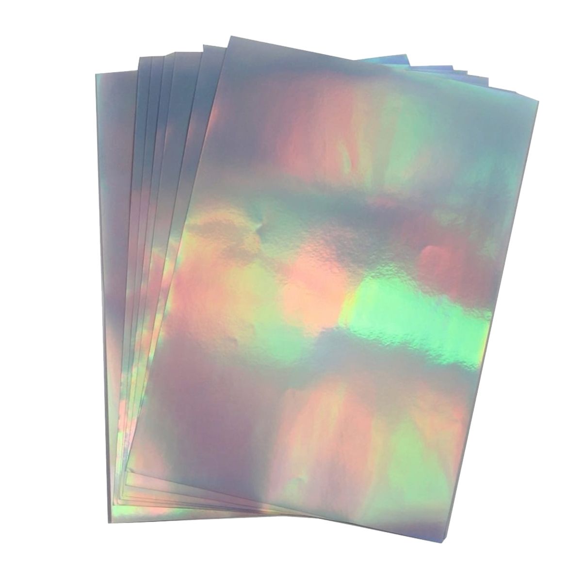 MICOLOR - Vinilo Tornasol Adhesivo Imprimible A4  20 hojas