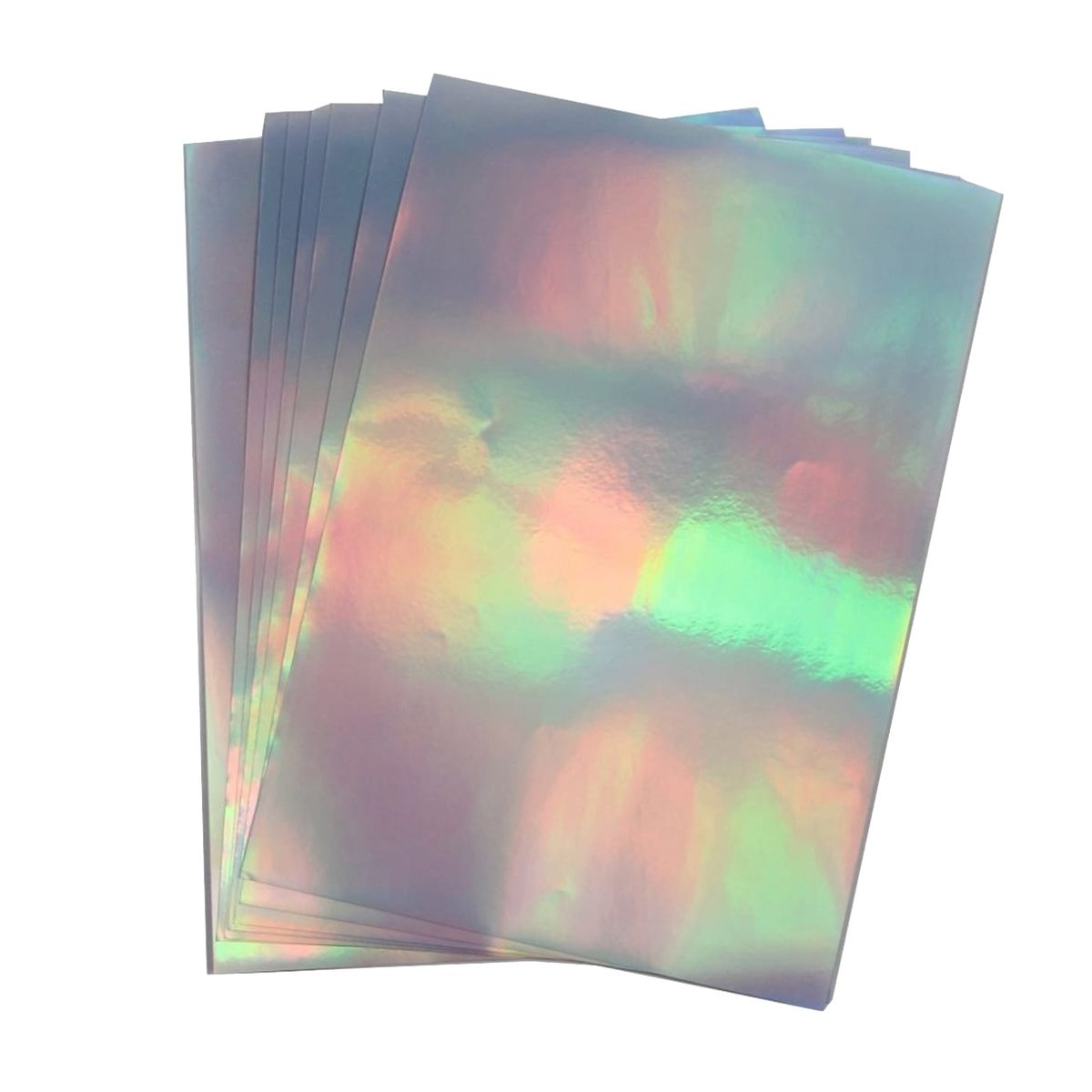 MICOLOR - Vinilo Tornasol Adhesivo Imprimible A4  20 hojas