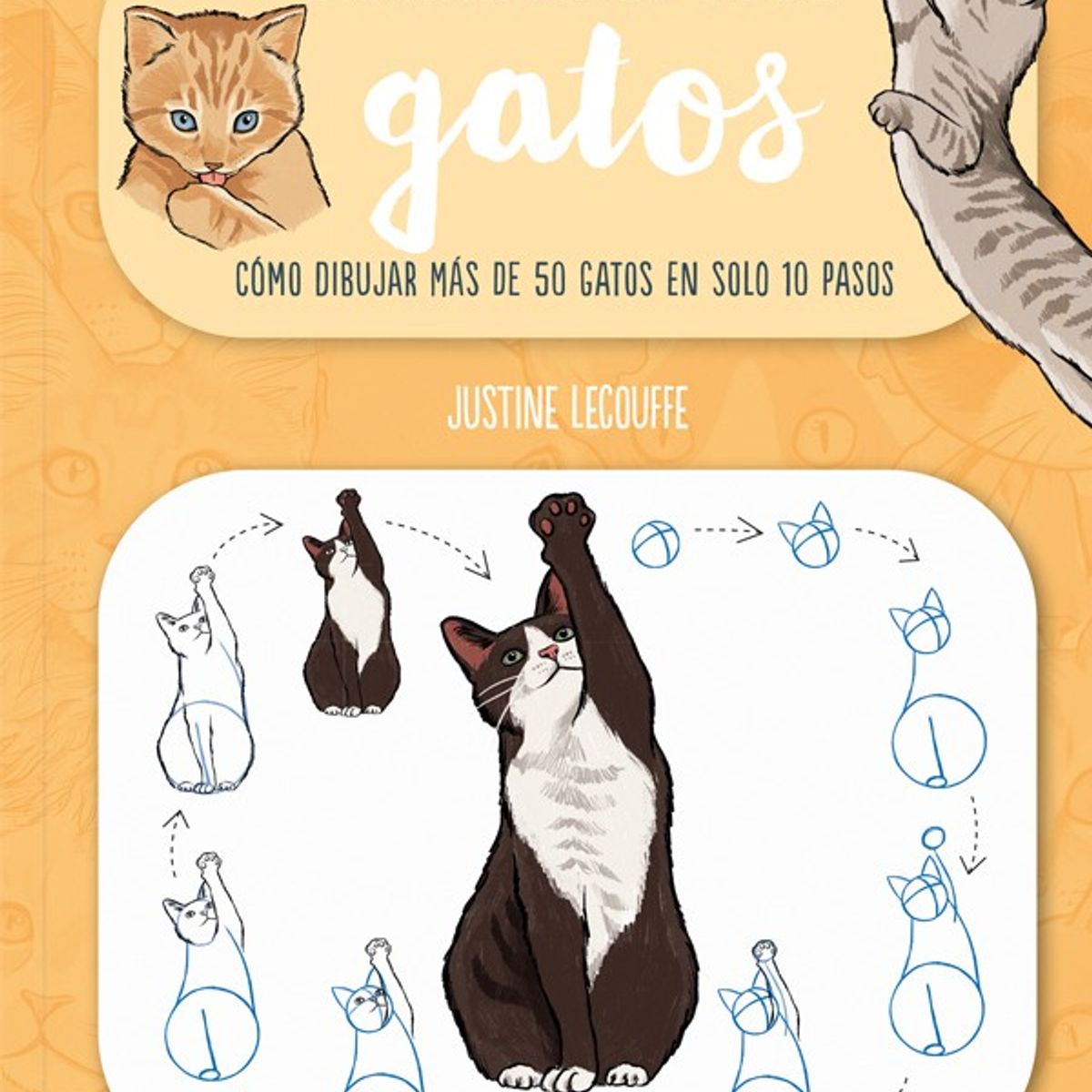 EDITORIAL CONTRAPUNTO - Dibujar En 10 Pasos - Gatos
