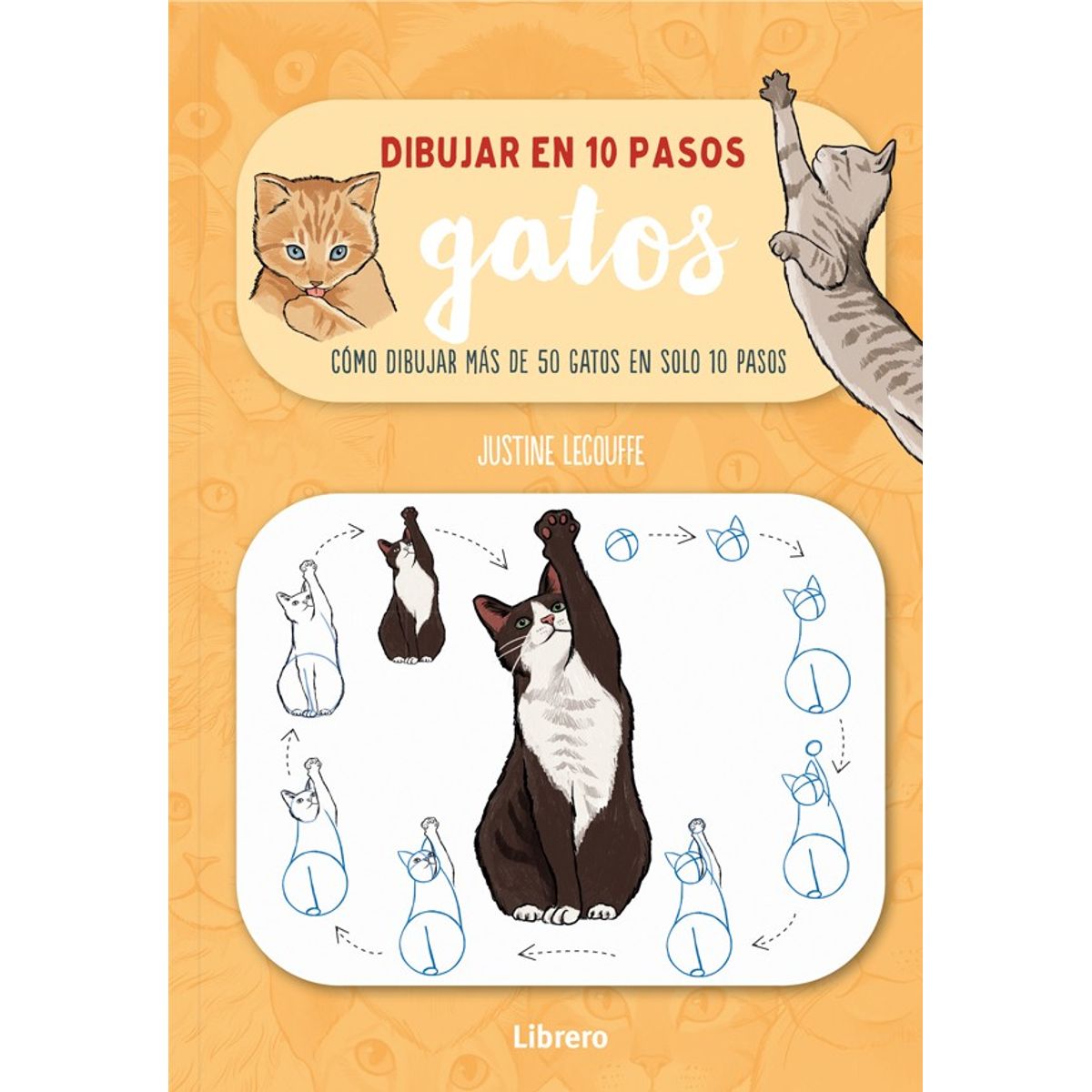 EDITORIAL CONTRAPUNTO - Dibujar En 10 Pasos - Gatos