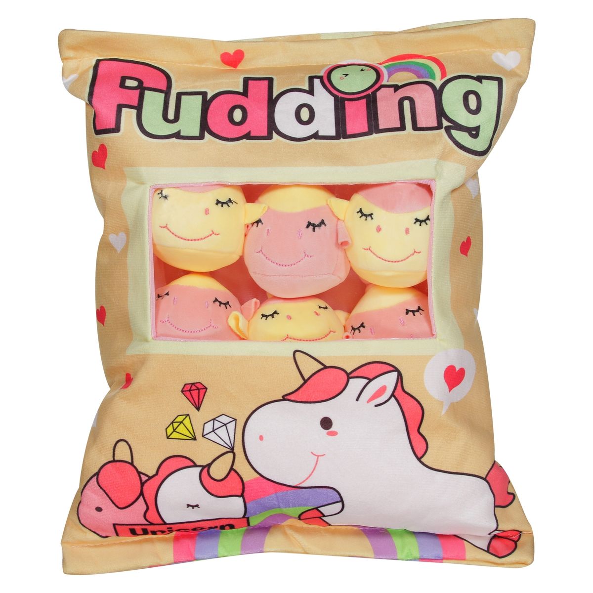 ORGULLO NERD - Almohada Peluche Unicornio