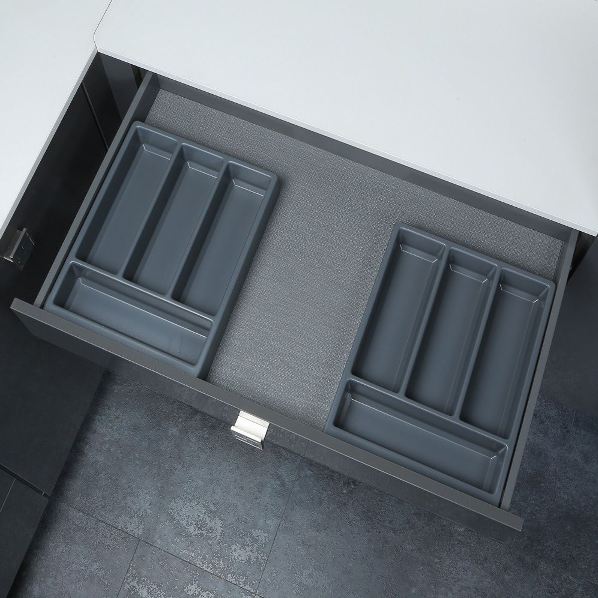 HBT - Cubertero Ancho 450 mm Negro AGOFORM