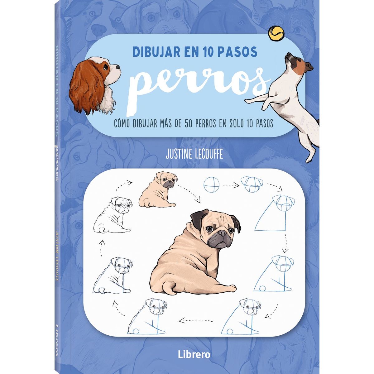 EDITORIAL CONTRAPUNTO - Dibujar En 10 Pasos - Perros