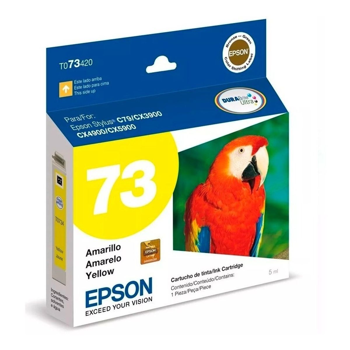 EPSON - Cartucho De Tinta Epson 73 AMARILLO T073420 EPSON