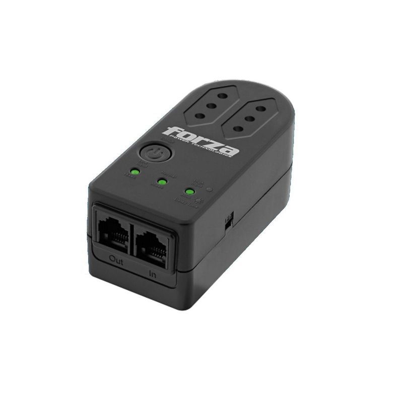 FORZA - Protector de Voltaje Forza Zion FVP-1202N-C Negro FORZA - Negro