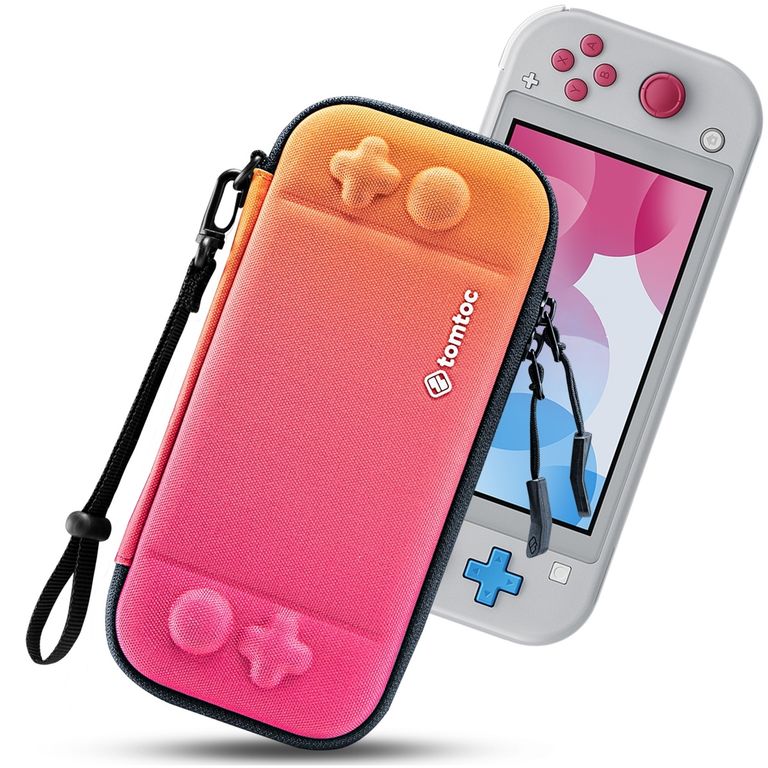 TOMTOC Estuche Ligero Para Nintendo Switch Lite - Sunset Orange