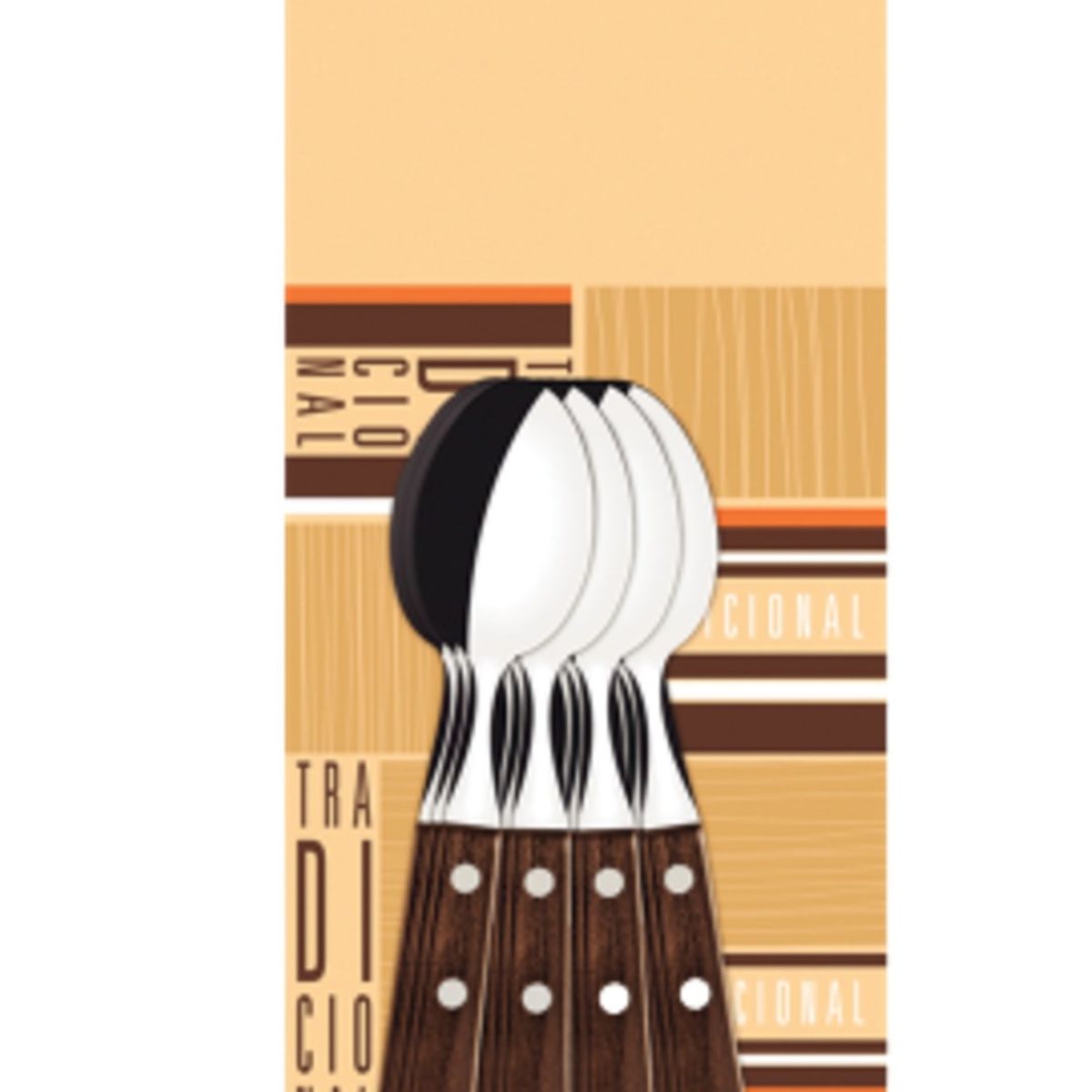 TRAMONTINA - Cuchara Té Tramontina Tradicional Madera X12 Un / Superstore