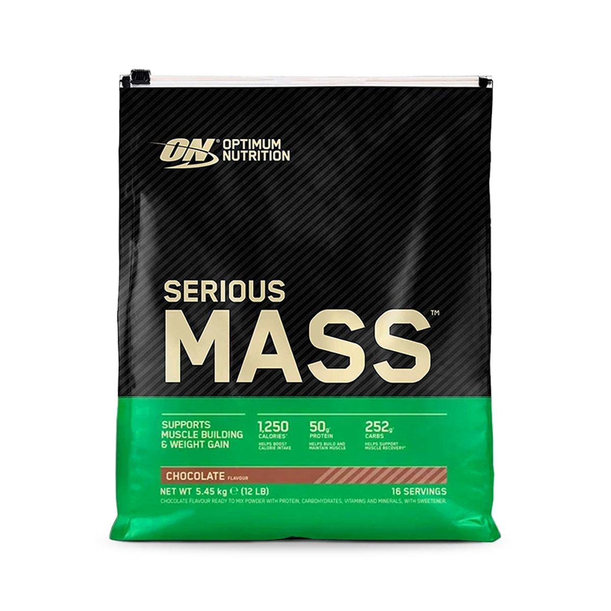 OPTIMUM - Serious Mass 12 lbs - Optimum Nutrition Chocolate